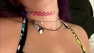 hey, check amber squirting for daddy while he's at work