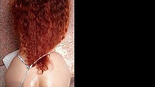 big ass latina takes doggystyle anal pounding from huge cock with gaping and wet orgasm