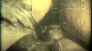 i found this old dark lantern clip from london, it's a classic vintage interracial gem with antique vibes