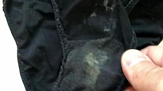 Oh god, why did I rub my cock on my girlfriend's dirty panties like that?