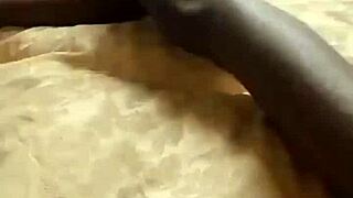 sexy skinny 18+ teen from kumasi got bent over for rough missionary quickie fucking