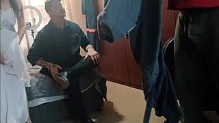 I asked my stephdad and his friend to fuck me at once