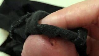 Oh god, why did I rub my cock on my girlfriend's dirty panties like that?