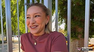 mads flores gets dicked down on a hike