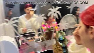 Is that bar with panties hanging from ceiling hiding monster cock creampie?