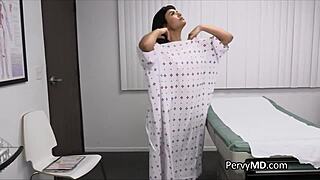 latina patient gets doctors treatment from behind in hospital 🤤