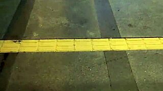 shemale ting xuan walks and relieves herself outdoors in public