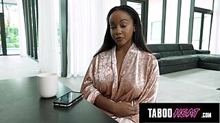 Ebony Stepmom Lily Starfire Gives Taboo Anal on My Birthday