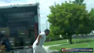 I watch horny cop sluts blow and bang black dudes like Action Jackson during arrest