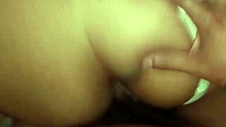 Blonde Colombian girlfriend rides cock hard in reverse cowgirl pov on bed