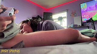 what happens in one day with amateur latina gringo couple?