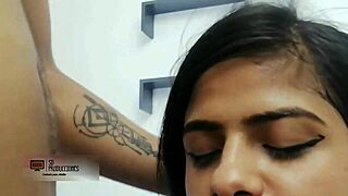 Brunette Latina In Lingerie Bends Over For Doggystyle Fucking. Interracial Creampie Cumshot As Roleplay For Not Sister