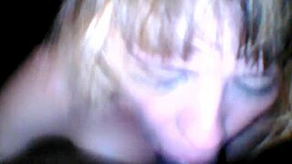 White Woman Subtly Indulges In Sucking Massive Black Cock During Interracial Encounter