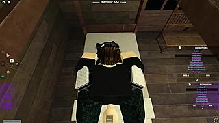 Watch This Roblox Emo Chick Get Pounded Hard on Bed in Part 1!