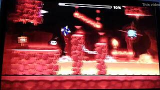 Brazilian gamer plays Fingerdash level to Venom music with adventurers in Geometry Dash