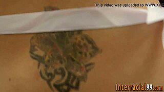 Why does this ho crave intense interracial anal action?