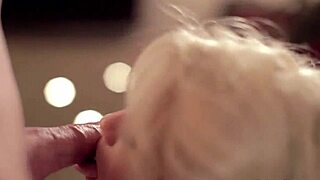 Blonde And Brunette Duo Deliver Elegant Romantic Blowjob With Handjob Leading To Swallowing Cumshot Gracefully