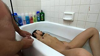 oh man, candy cruise in bathtub, choking on cock, gagging deepthroat, left me breathless...