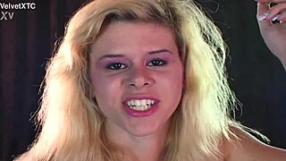 i feel so excited meeting glazed bentley in this blonde babe casting interview with pov dirty talk