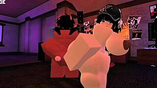 Demon Engages In Anal Assfucking With Big Ass White Girl Using Blowjob Handjob And Monster Cock Without Condom In Roblox Condo