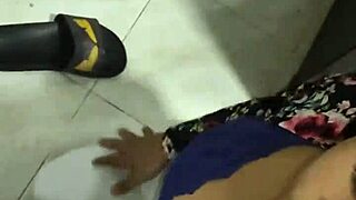 Amateur Colombian milf wife bends over doggystyle for deepthroat and cum in mouth from young step-nephew.