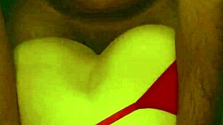 Big Ass Babe In Red Dessous Gets Throatfucked & Pounded Doggy By Neighbor Milf Slut