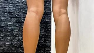 This amateur latina babe gets her virgin teen 18+ pussy so wet and juicy in homemade solo masturbation. She needs a cock to fuck her pretty petite body with toys.