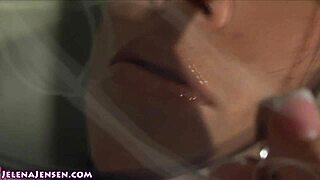 Jelena jensen slipped fingers into her pussy while wearing that tight dress