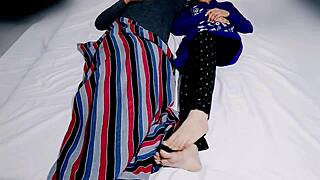 Rich slim housewife gets horny for big cock car driver in new Hindi web series.