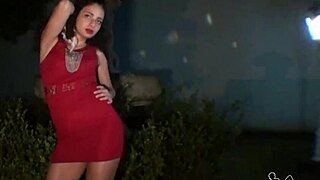 hey, check out the behind-the-scenes of debutante rebeca santos first time with ed junior