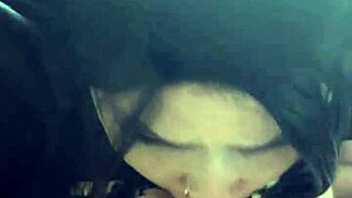 Curvy Brunette Pulls Out Big Natural Tits For Sloppy Pov Blowjob And Cumshot Finish