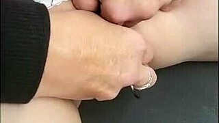 kiwi milf hints at glass beads play before creampie fuck