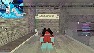 i feel this demon pounding my huge futa cock so deep