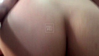 the naughty wife of my cuckold neighbor gave him payback 😈🍑