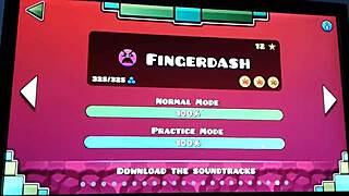 Brazilian gamer plays Fingerdash level to Venom music with adventurers in Geometry Dash