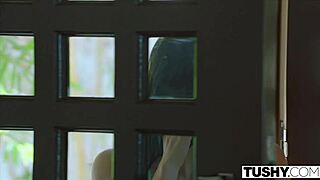 Her first anal with buttplug and creampie had to be just right 😏