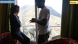 sexy rachna gets playful on hills with room service guy in casual encounter