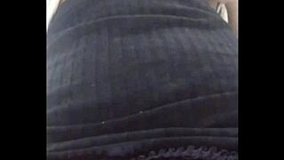 In a heated moment, the emo Latina teen fingers her creamy pussy with her girlfriend watching.