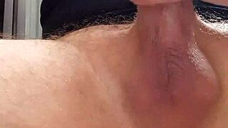 Dutch Guy Masturbates His Big Cock Until He Cums