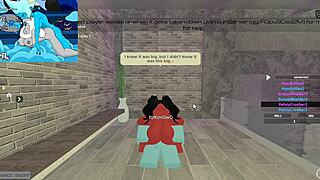 i feel this demon pounding my huge futa cock so deep