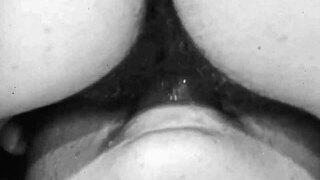 hey, these vintage lesbians are diving into hairy beaver action together