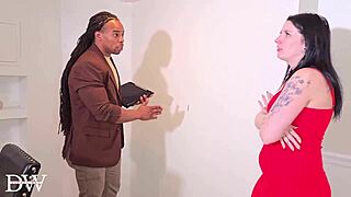 Why does tattooed slut ride bbc code enforcer to creampie finish!