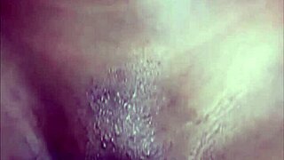 Horny ebony takes big cock in wet pussy