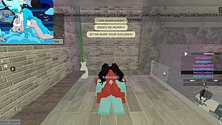 i feel this demon pounding my huge futa cock so deep