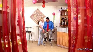 Bold Stepdaughter Films Secret German Fuck With Stepfather In Vintage Taboo Scene