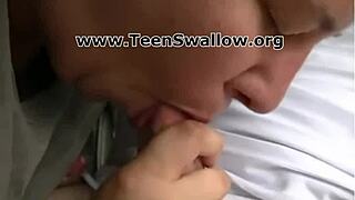 i uh swallowed that teen cum, felt so sticky an' warm goin down