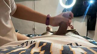 Increible Mamada De Mi Hermanastra Sola En Casa