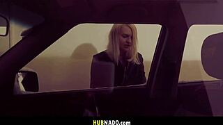 Blonde kristy takes naughty driving lesson from instructor