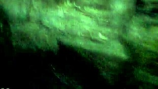 Red sloppy head jump off with intense action