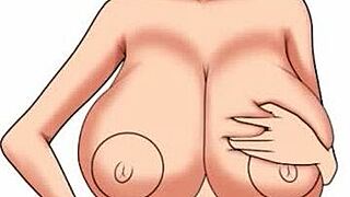 Adorable Asian Slut Fantasy with Big Tits and Naked Boobs